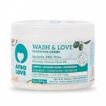 Afro Love Wash and Love Co-Wash Cleansing Cream Limpieza 2 en 1 Sin Sulfatos
