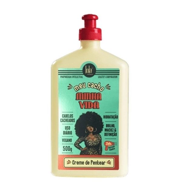 Crema De Peinar Meu Cacho Minha Vida Lola Cosmetics 500 Ml