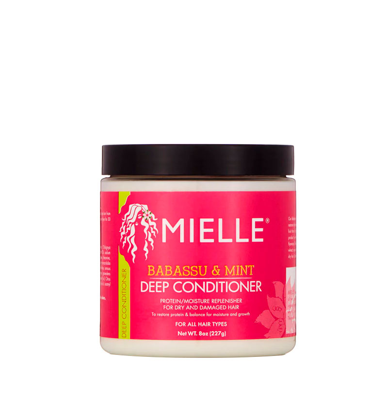 Mielle-_Acondicionador-profundo-con-proteinas-Babassu-Mint-Deep-Conditioner-227g-01-850001265454-beths-hair Mielle Babassu & Mint Deep Conditioner – Acondicionador Profundo Reparador Con Proteínas - Image 1