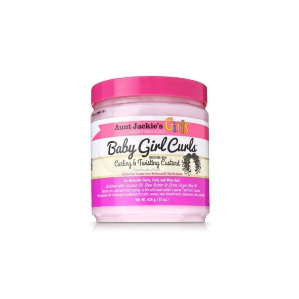 Aunt Jackie's Kids Baby Curls Curling & Twisting Custard 426 G/15 Oz
