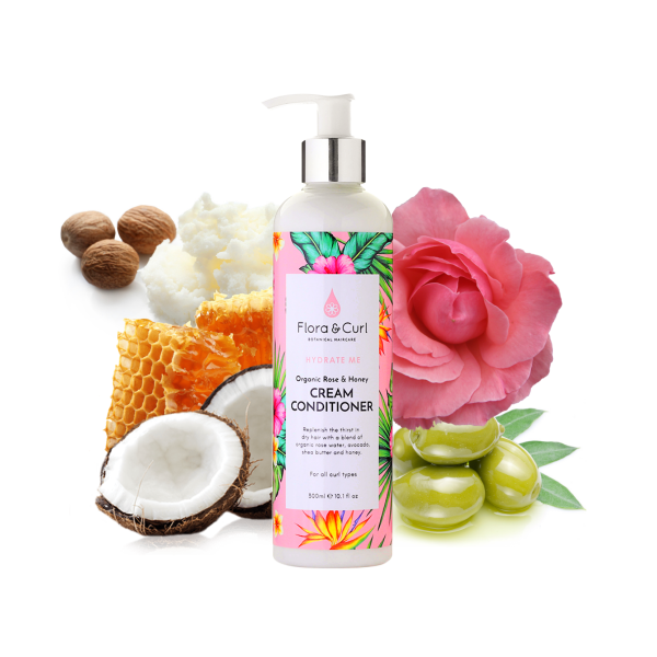 Acondicionador Rose & Honey Cream Flora & Curl 300ml