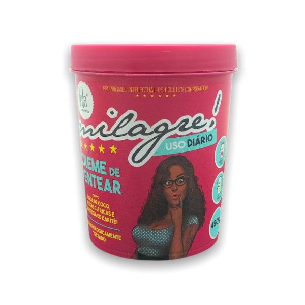 Crema Para Peinar Milagre Lola Cosmetics 450 Gr