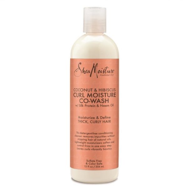 Shea Moisture Coconut & Hibiscus Curl Moisture Co-wash 354 Ml/12oz