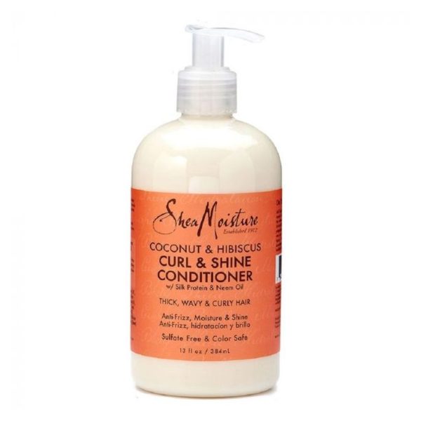 Shea Moisture Coconut & Hibiscus Curl & Shine Conditioner 384ml