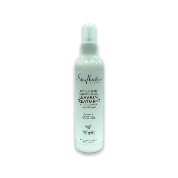 Shea Moisture 100% Virgin Coconut Oil Leave-in Tratamiento 237 Ml / 8 Oz