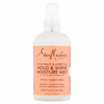 Shea Moisture Coconut & Hibiscus Hold & Shine Moisture Mist Spray hidratante De Fijación Suave Y Brillo