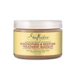 Mascarilla Shea Moisture Jamaican Black Castor Oil Strengthen & Restore Treatment Nutrición Profunda Fortificante