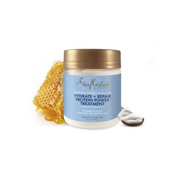 Shea Moisture Manuka Honey & Yogurt Hydrate + Repair Protein Power Treatment (227g/8oz)