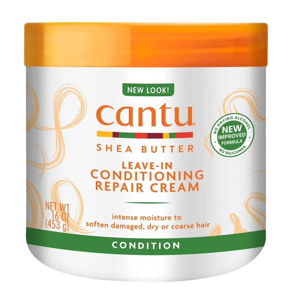 1-Cantu Classics Leave-In Conditioning Repair Cream 453g Crema Reparadora Sin Aclarado Cantu Shea Butter Leave-In Conditioning Repair Cream - Image 1