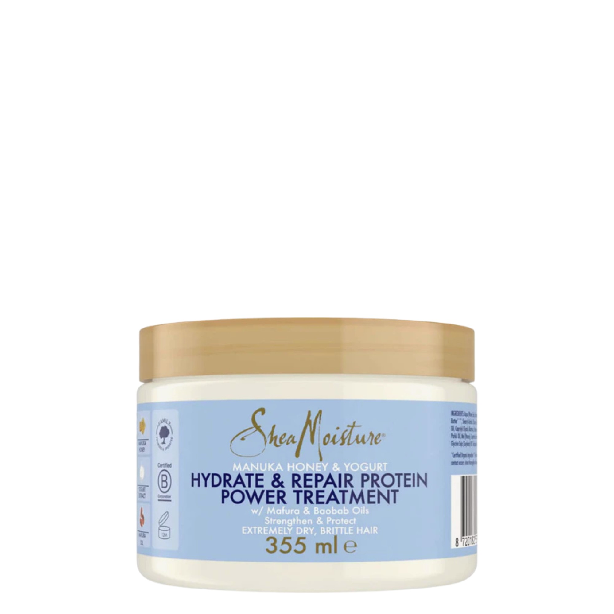 Untitled design (9) Mascarilla Shea Moisture Manuka Honey & Yogurt Protein Power Treatment Reparación Profunda Con Proteínas - Image 1